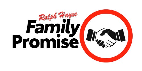 Ralph Hayes Family Promise Equipped on Every Vehicle